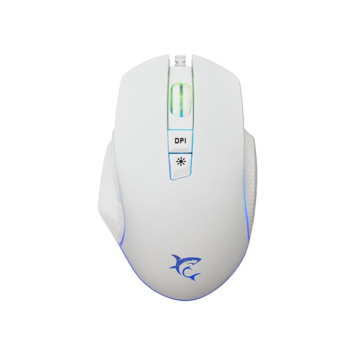 White Shark GM-5009W Gareth Gamer mouse White, 249785, Egér