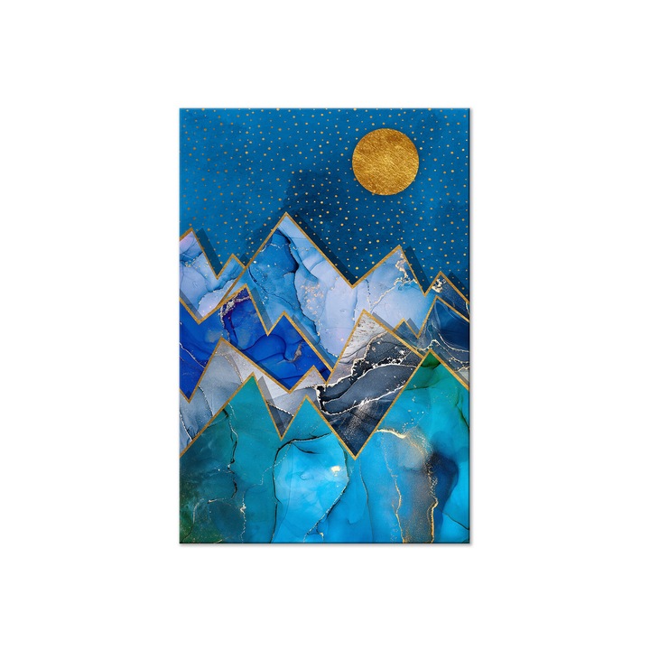 Artgeist vászonkép, olasz vászon – Éjszakai séta, 1 darab, függőleges – 40 x 60 cm