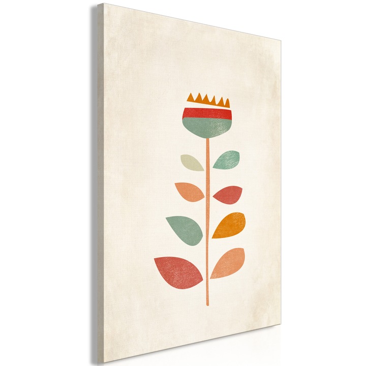 Картина Artgeist, Италианско платно - Кралицата на цветята, 1 част, Вертикална - 60 x 90 см