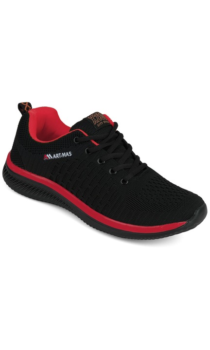 Pantofi Sport barbati, tenis, universal, Rosu,41 EU