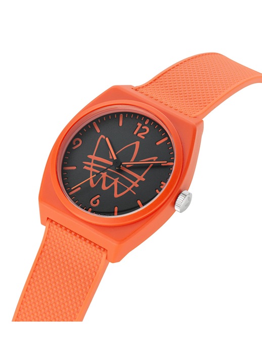Мъжки часовник Adidas PROJECT TWO AOST22562, 38x10mm, оранжев, резинова каишка, водоустойчивост 5 ATM