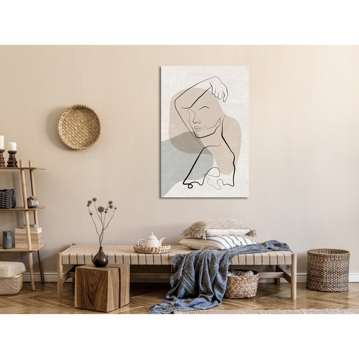 Картина Artgeist, Италианско платно - Романтична утрин, 1 част, Вертикална - 20 x 30 см