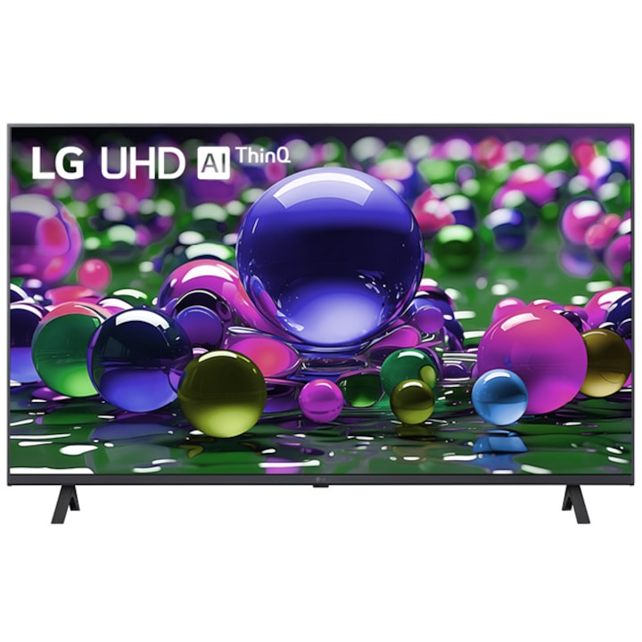 Televizor LG LED 43UR75003LK, 108 cm, Smart, 4K Ultra HD, Clasa G