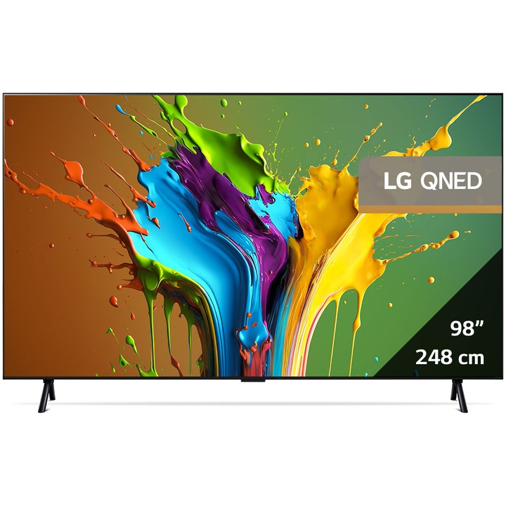 Телевизор LG QNED 98QNED89T6A, 98" (247 см), Smart, 4K Ultra HD, 100Hz, Клас G