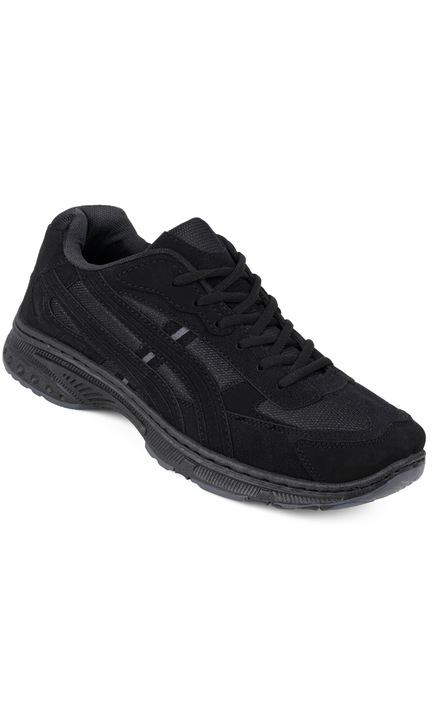 Férfi sportcipő, tenisz, univerzális, Fekete, Fekete