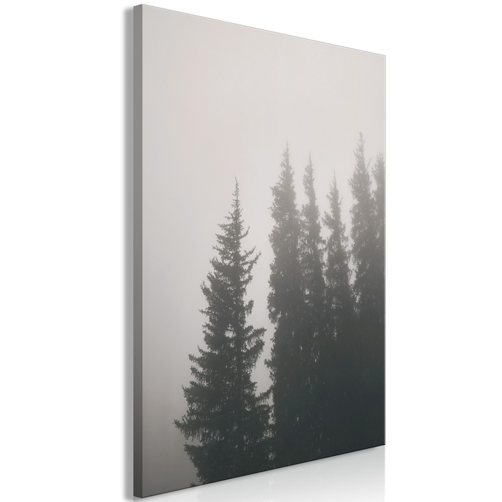 Artgeist vászonkép, Prémium nyomat - Az erdő köd illata, 1 darab, Függőleges - 60 x 90 cm