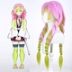Peruca Cosplay, Kanroji Mitsuri, dimensiune universala