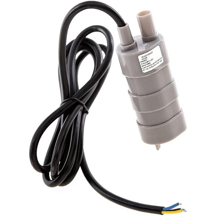 Потопяема помпа 12V, 600L/H, мини, за каравана, езерце, аквариум, 1.5m кабел