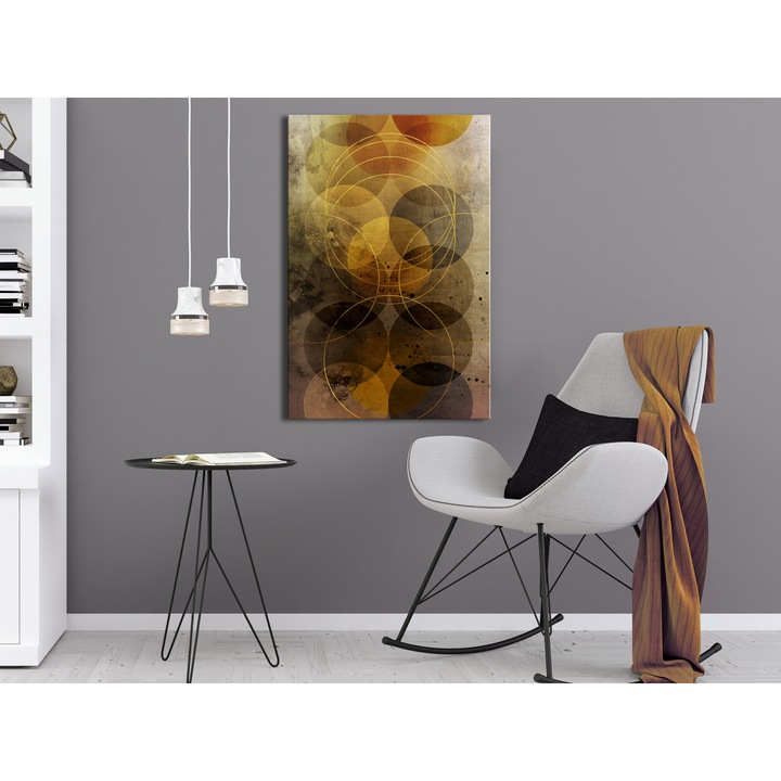 Artgeist vászonkép, Prémium nyomtatás – Sun Journey, 1 darabos, Függőleges – 40 x 60 cm