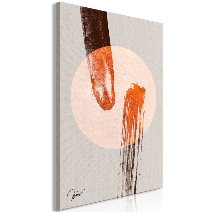 Tablou canvas Artgeist, Premium print - Two Comets, 1 piesa, Vertical - 40 x 60 cm