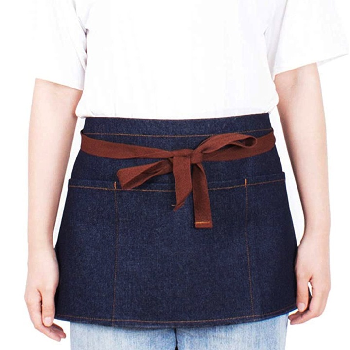 Sort bucatarie ZYBLSSBB denim multicolor talie neutra scurt