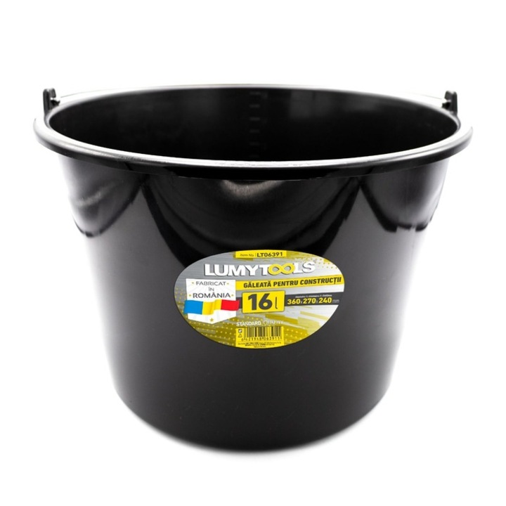 Festővödör, műanyag, Lumytools LT06391, 16 L