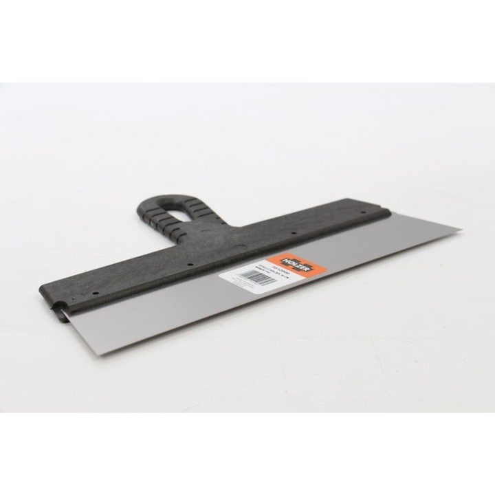 Spaclu Inox Spaclu inox Holzer 514, 30 cm, cu maner de PVC - eMAG.ro