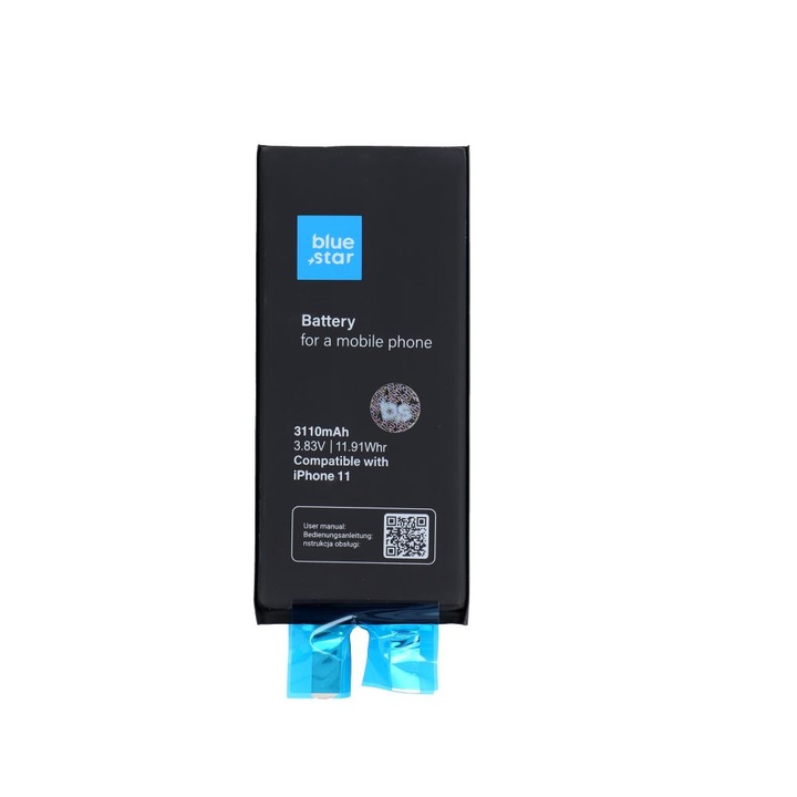 Baterie BLUE STAR HQ fara BMS pentru IPHONE 11, 3110 mAh