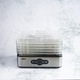 Deshidrator de alimente, Sillar, 240 W, control digital, 5 tavi inox BPA Free, ventilator, timer, 35-70 °C