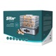Deshidrator de alimente, Sillar, 240 W, control digital, 5 tavi inox BPA Free, ventilator, timer, 35-70 °C