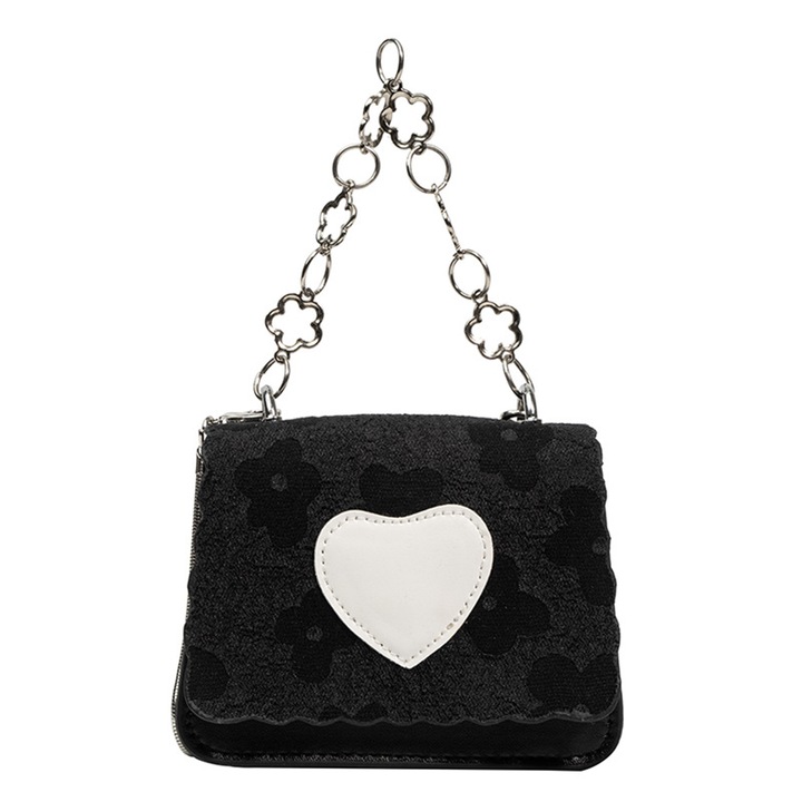 Női válltáska, Longziming, poliuretán, többszínű