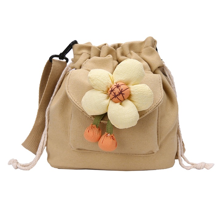 Női válltáska, Longziming, vászon, többszínű