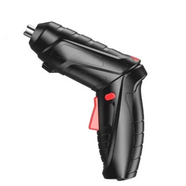 Set surubelnita electrica fara fir, ATT®, 47 accesorii, cuplu puternic, cu baterie reincarcabila cu litiu de 3, 6V, Negru