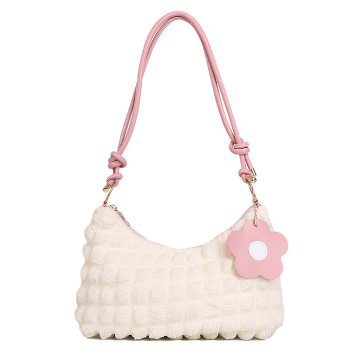 Női válltáska, Longziming, poliuretán, többszínű