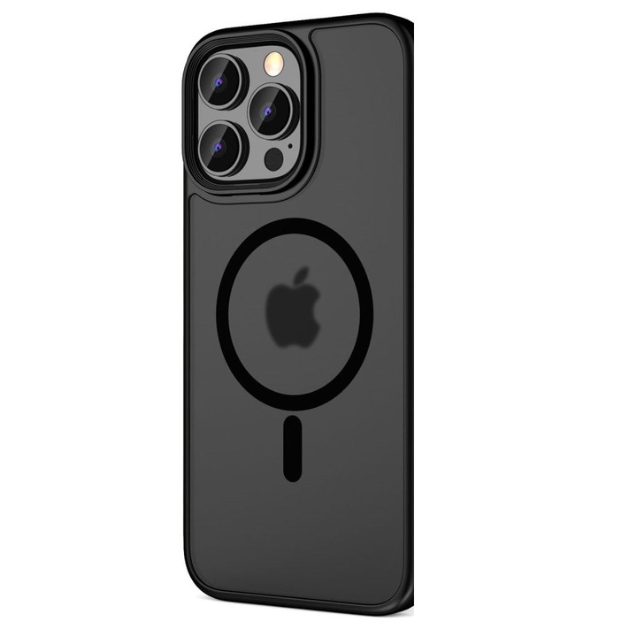 Magsafe Калъф за iPhone 16 Pro, Tech-Protect MagMat Case, Черен