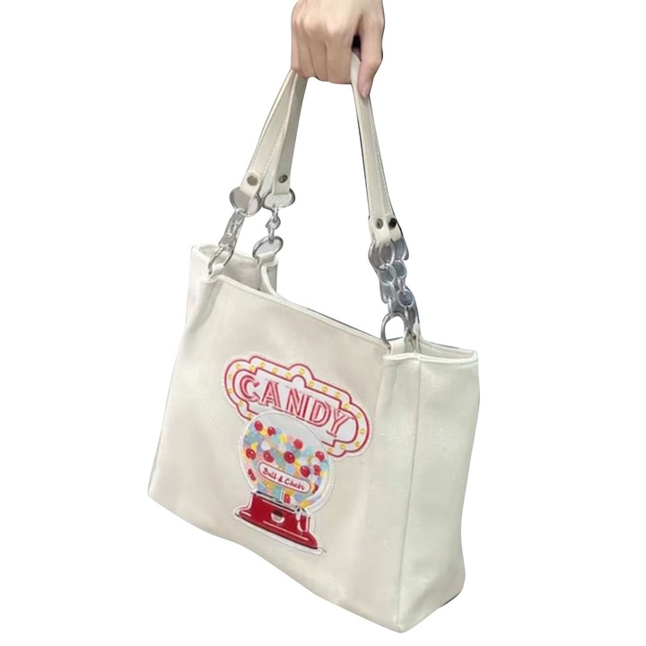 Női válltáska, Longziming, poliuretán, többszínű