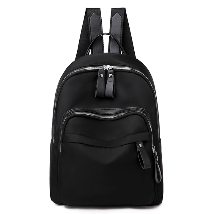 Jormftte hátizsák, Oxford, nagy kapacitású, állítható pánt, fekete