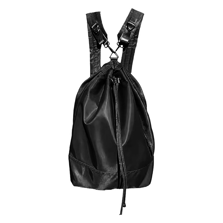 Jormftte utazó hátizsák, nagy kapacitású, vízálló, fekete, egy méret