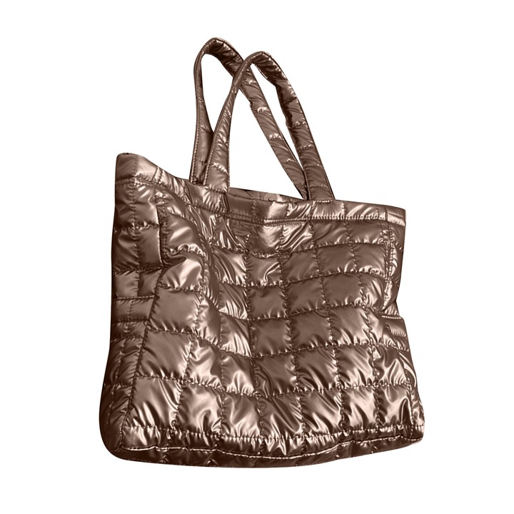 Jormftte női válltáska, rombusz design, mérsékelt kapacitás, kávé színű, univerzális méret