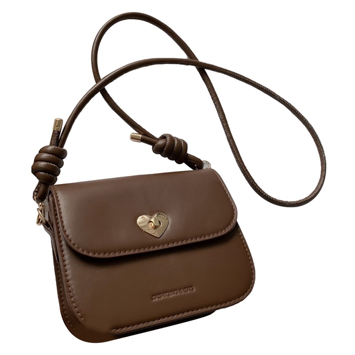 Női táska, longziming, Ökológiai bőr, Barna