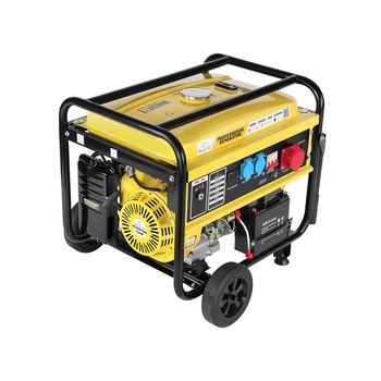 Generator curent electric, MissionAir, 5.5kW, 3 faze, 5500W, 13KM, IP44, Galben Generator curent electric, MissionAir, 5.5kW, 3 faze, 5500W, 13KM, IP44, Galben