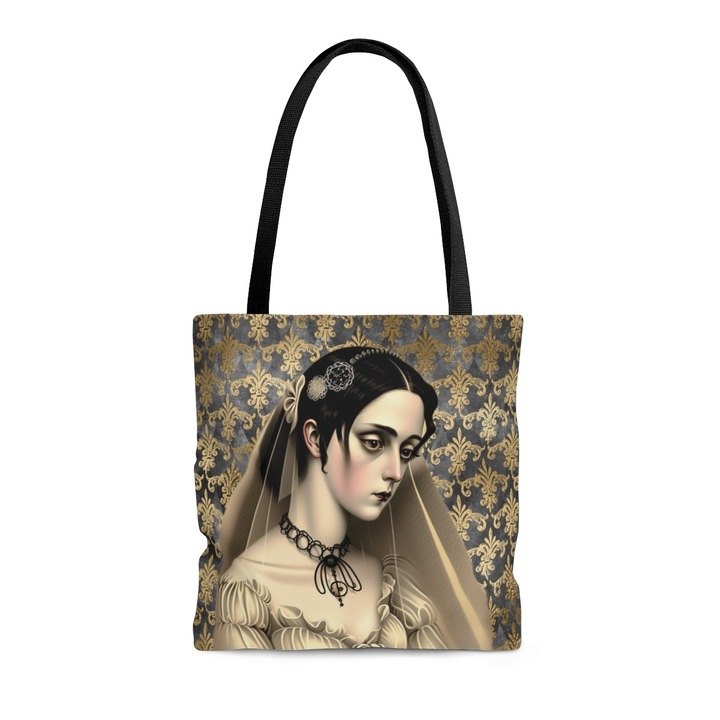 Jormftte kis táska, gótikus viktoriánus stílusú, Beauty and Sorrow, strandra