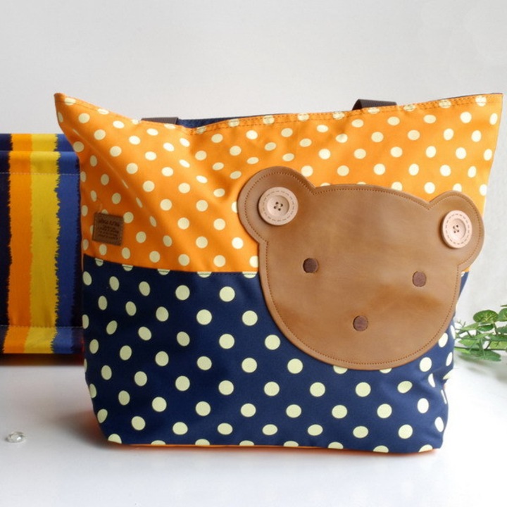 Jormftte gyermek válltáska, művészi formatervezés, többszínű, 40x13x30 cm, kényelmes pánttal