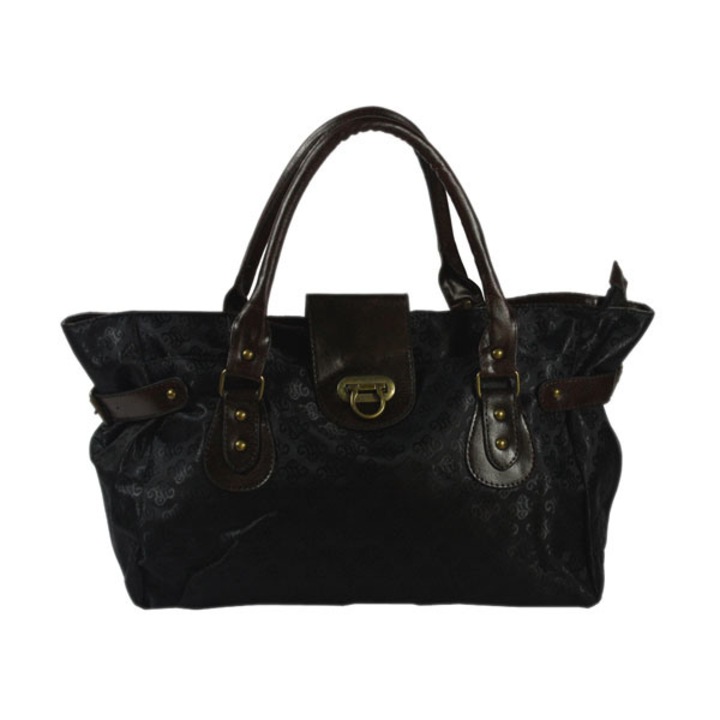 Jormftte női válltáska, barna, dupla fogantyúval, több rekesszel