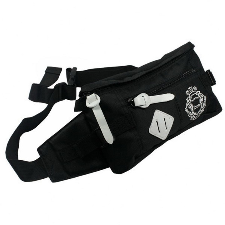 Jormftte sporttáska, 11x14cm, cipzáros rekesszel és állítható pánttal