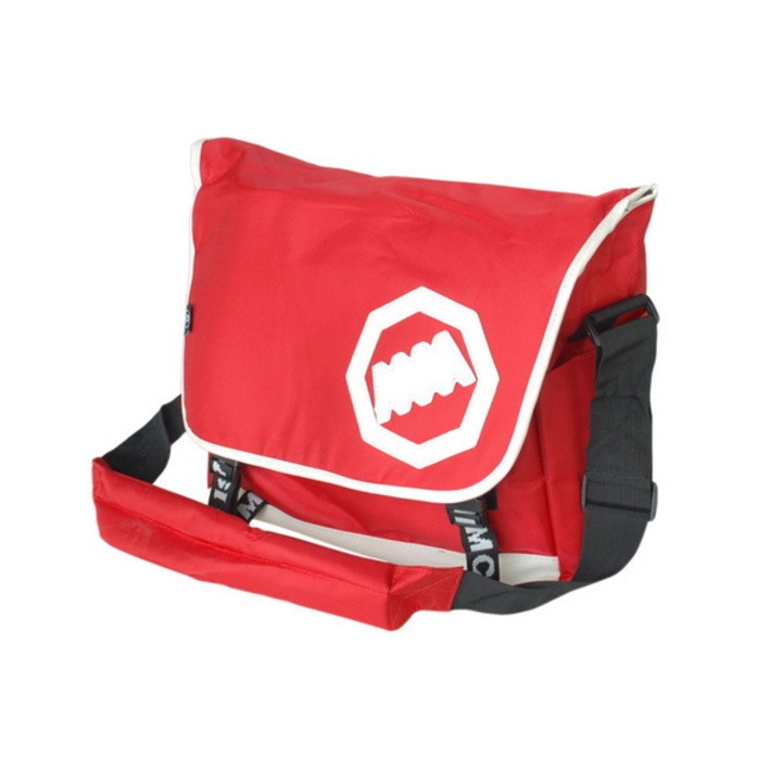Jormftte többfunkciós válltáska, piros, 14x11x8.3 hüvelyk, csatos és tépőzáras zárással