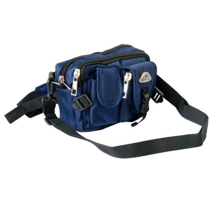 Jormftte sporttáska, szett, multifunkcionális, kék, 19x13x4cm