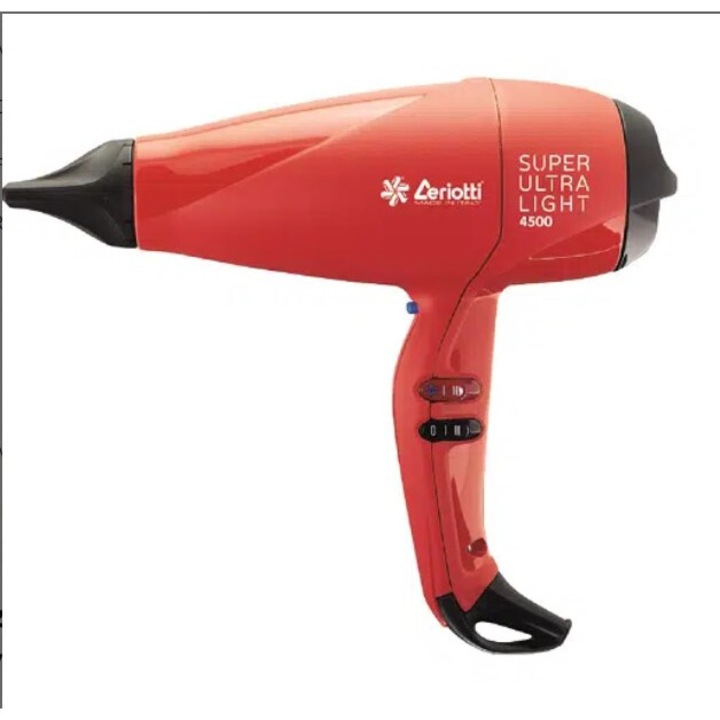 Uscator de par, Ceriotti super ultra light 4500 - rosu, 2500 W, 460 g