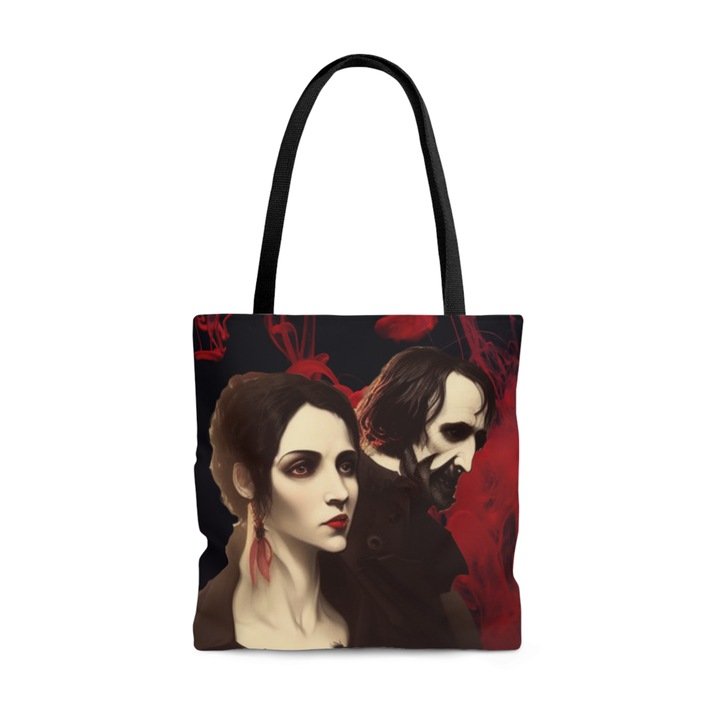 Jane Eyre és Drakula táskakészlet, Jormftte, újrafelhasználható, gótikus stílusú, kis méretű