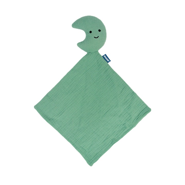 Jormftte bababiztonsági takaró, állatos design, 45x32 cm, biopamut, uniszex