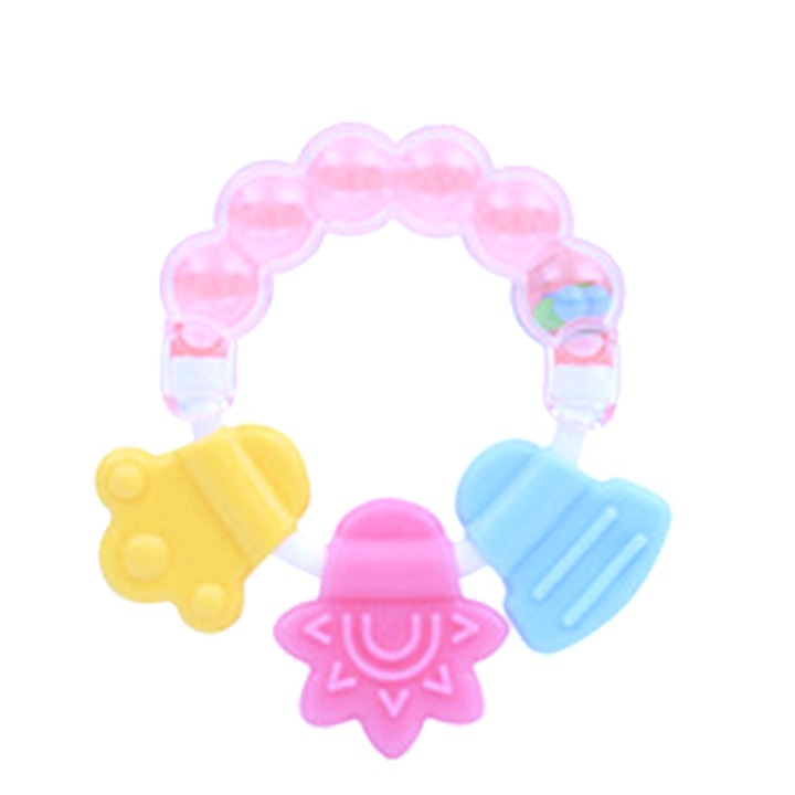 Fogzási játék, Jormftte, csengős modell, PP/szilikon anyag, rózsaszín, újrafelhasználható
