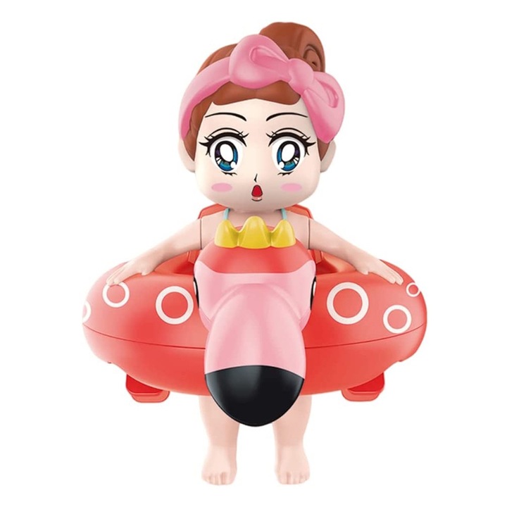 Fürdőjátékok, Jormftte, Úszógyűrűs lány, többszínű, 3-6 év