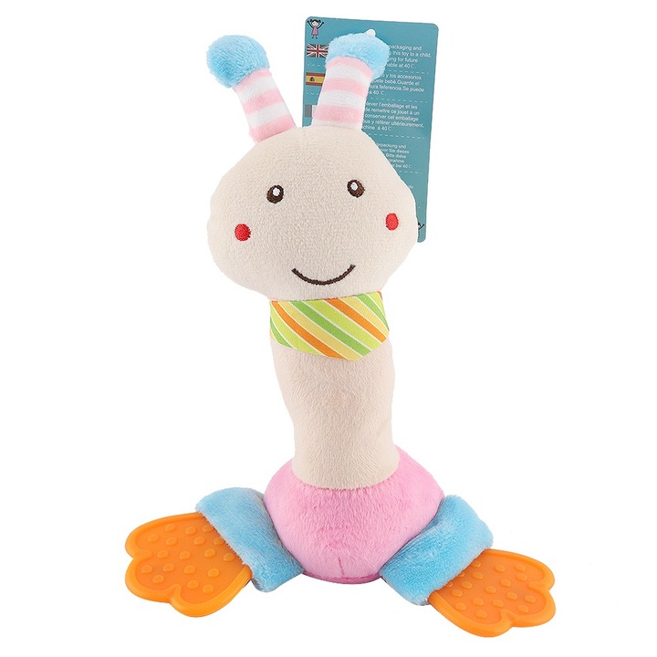 Jormftte fogzási játék készlet, fogzás, állat alakú, élénk színek