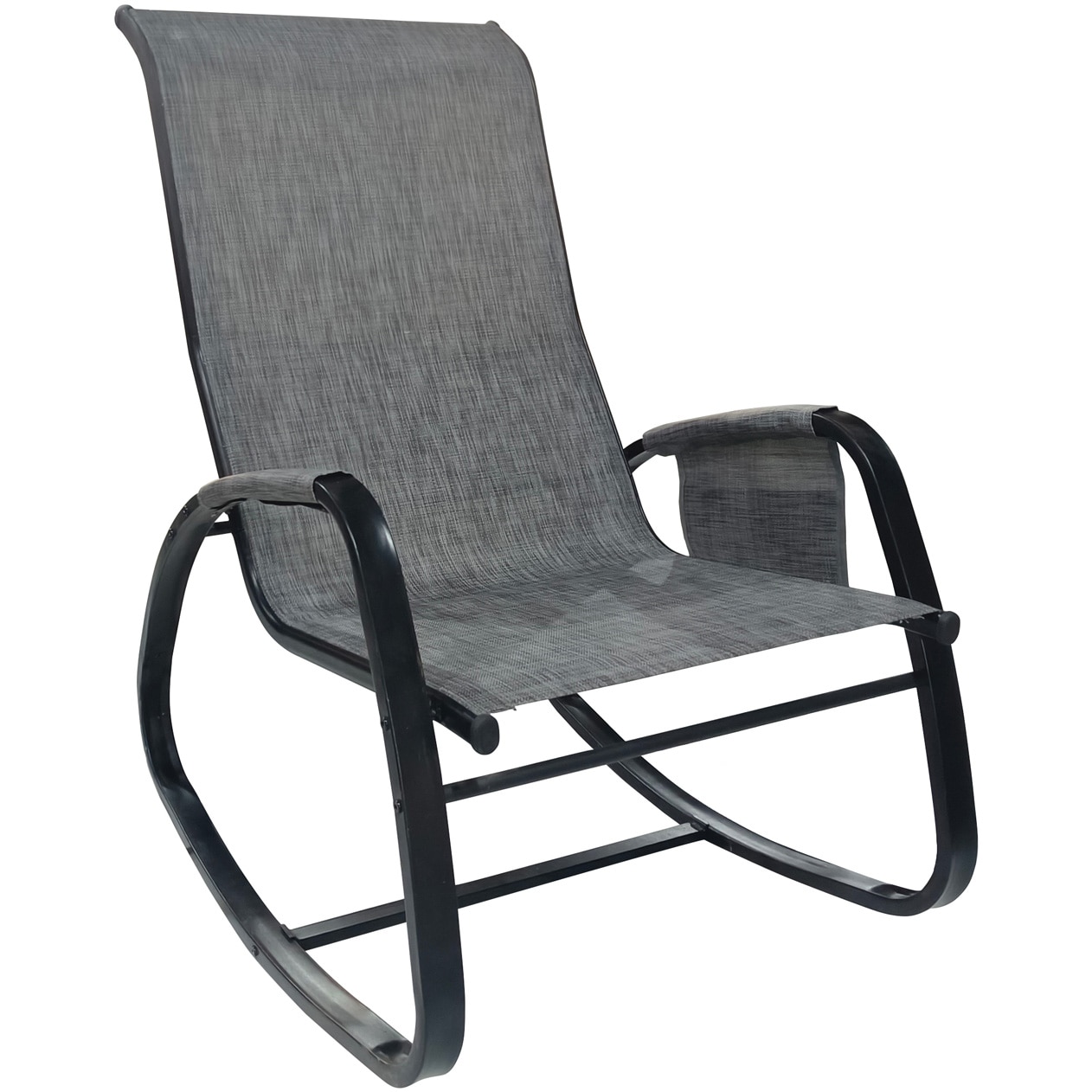 Scaun gradina kring Motya, 64x94.5x99 cm, culoare gri