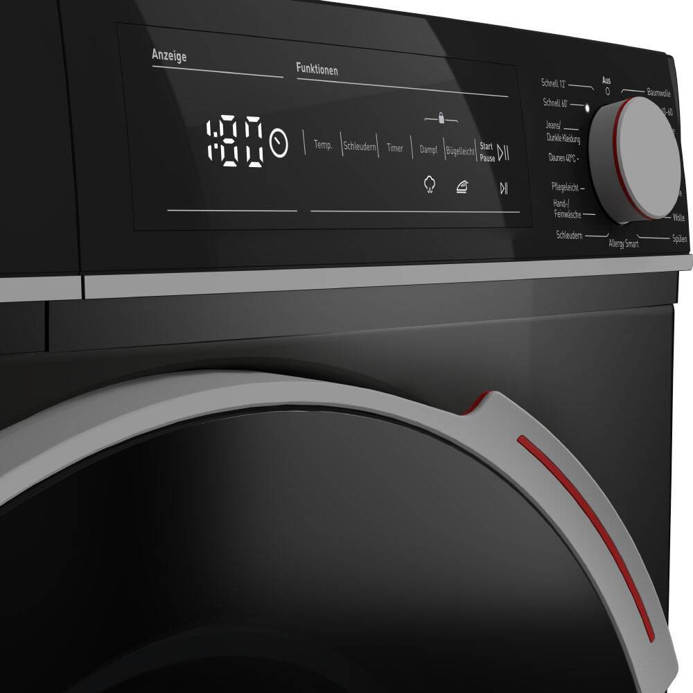 Masina de spalat rufe Sharp ESNFH714CBNADE, 7 kg, 1400 rpm