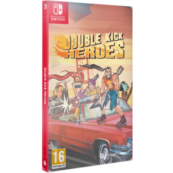 Joc Double Kick Heroes Steelbook Edition Pentru Nintendo Switch