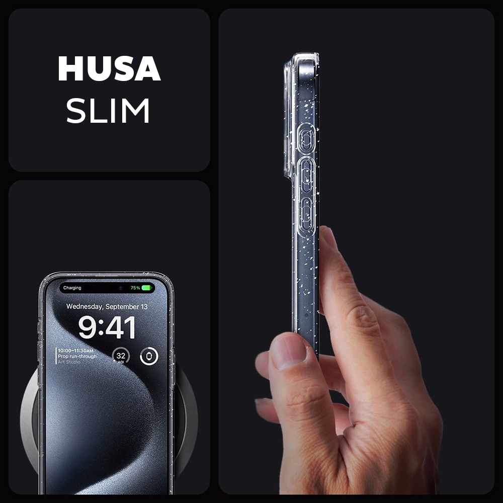 Husa pentru Honor 600 / 600 Pro Daden® SparkleSkin, Antisoc, Calitate Premium, Transparent