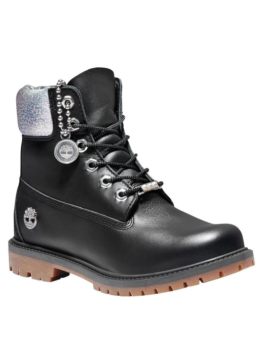 Дамски боти, Timberland Heritage 6, Естествена кожа, Черни, 36 EU