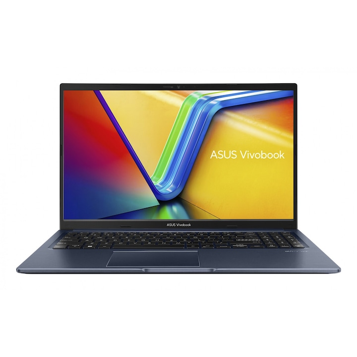 Laptop ASUS Vivobook 15, 15.6" Full HD, Intel® Core™ i9 13900H pana la 5.4 GHz, 16 GB RAM DDR4, 1 TB SSD, Intel Iris Xᵉ Graphics, Windows 11 Home, Quiet Blue 1 TB