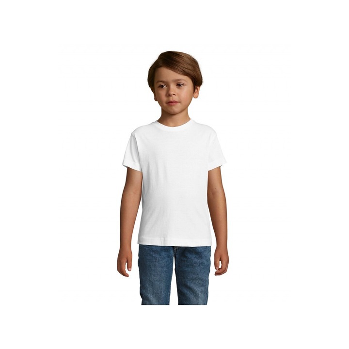 Gyermek póló, SOL'S REGENT FIT KIDS - SO01183, Fehér